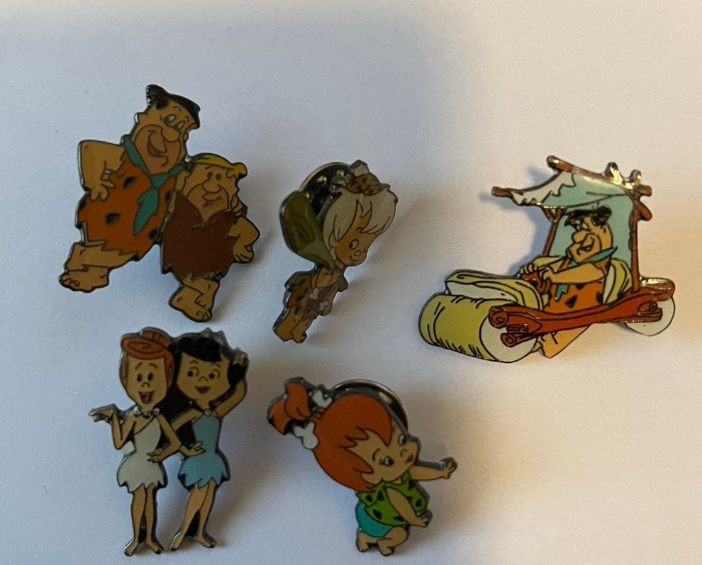 Pins Flinstones, Ophalen of Verzenden, Zo goed als nieuw, Overige onderwerpen