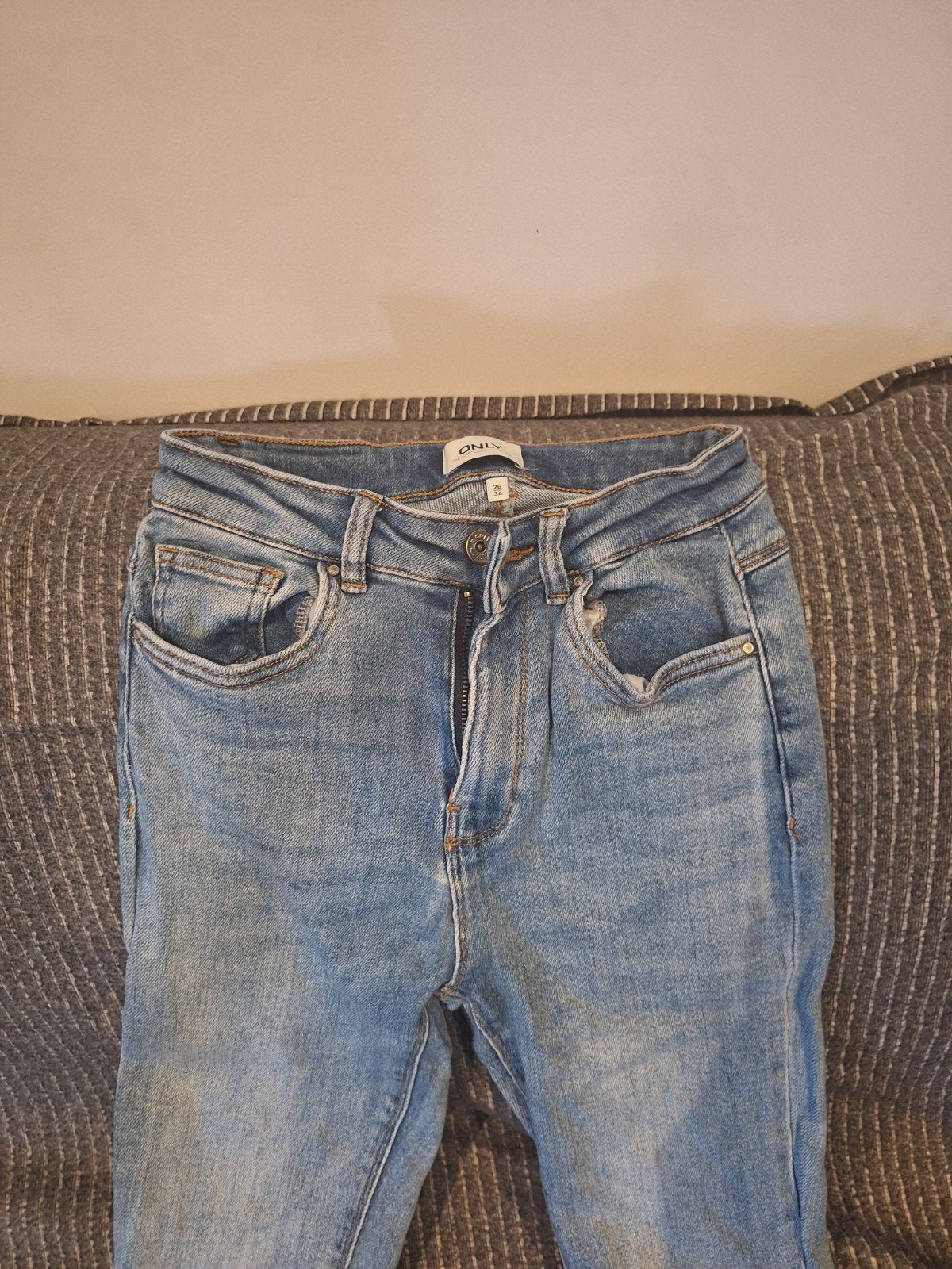 Only jeans mt26/32, Kleding | Dames, Spijkerbroeken en Jeans, Zo goed als nieuw, W28 - W29 (confectie 36), Blauw, Ophalen