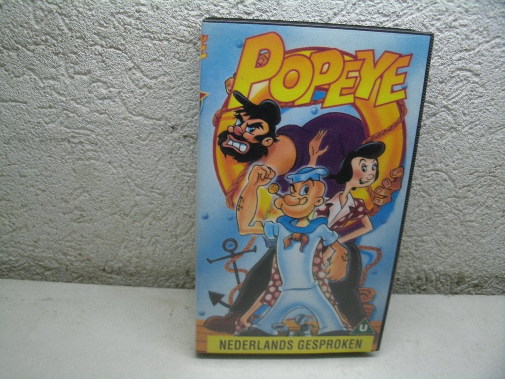 vhs 216a popeye U ned gespr, Alle leeftijden, Ophalen of Verzenden, Gebruikt