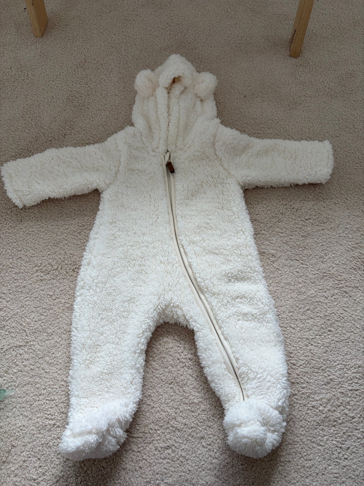 H&M teddy berenpakje maat 62, Kinderen en Baby's, Ophalen of Verzenden, Zo goed als nieuw, Jongetje of Meisje