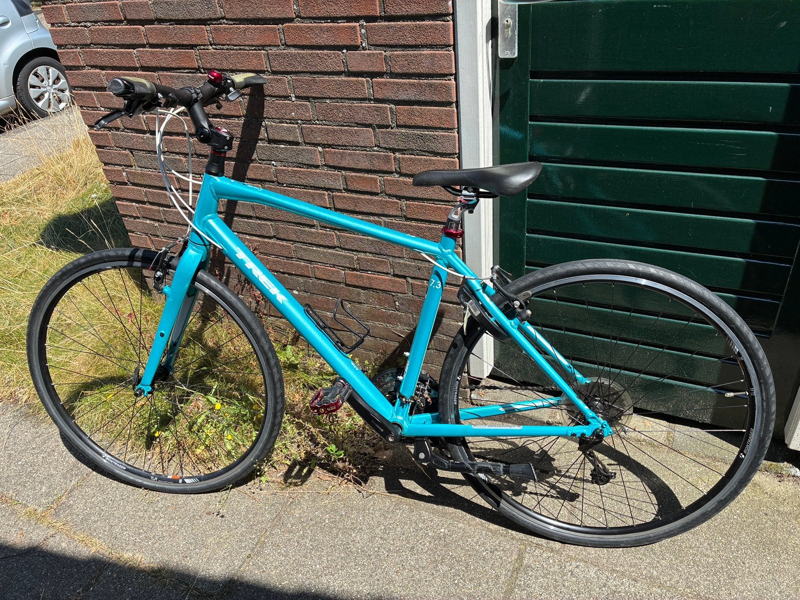 Trek FX 7.3 Hybride fiets 55.3 cm/19 inch, Meer dan 20 versnellingen, Ophalen, Overige merken, 53 tot 56 cm