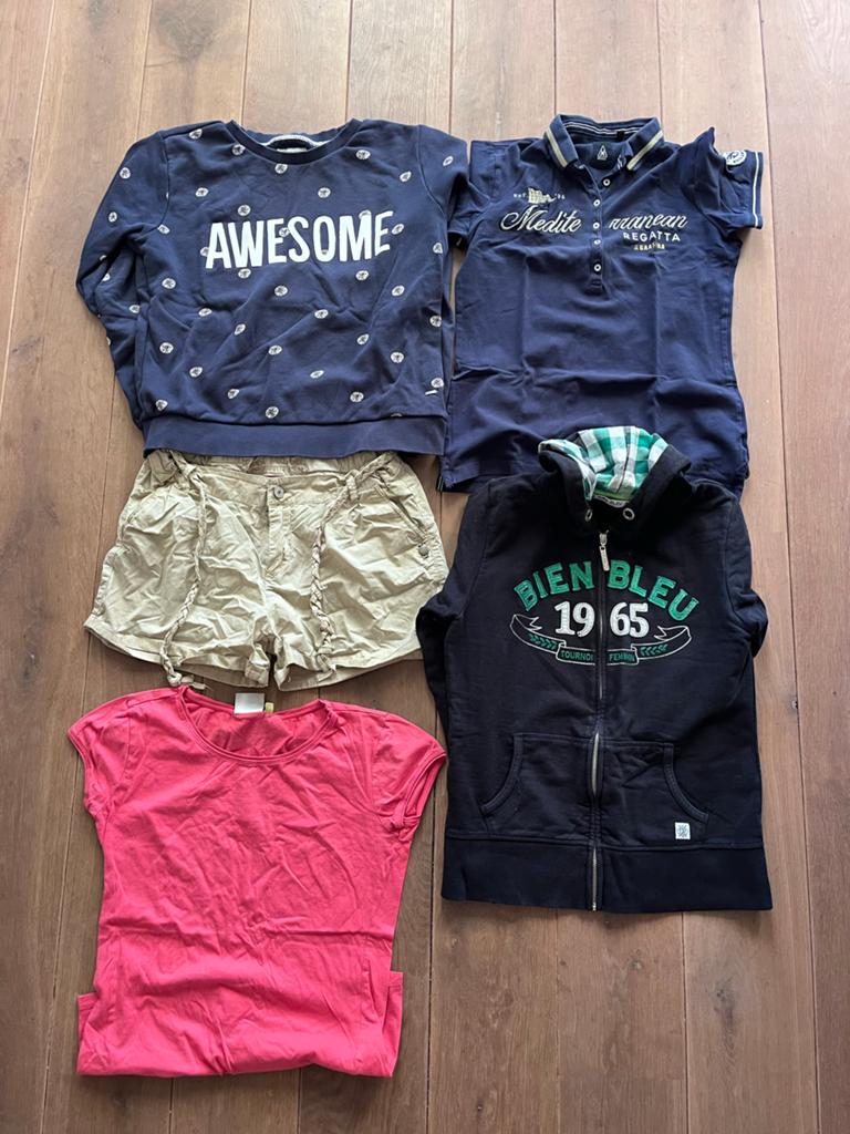 Zomerpakket: Korte Broek, T-shirts, Veste & Trui, Ophalen of Verzenden, Gedragen