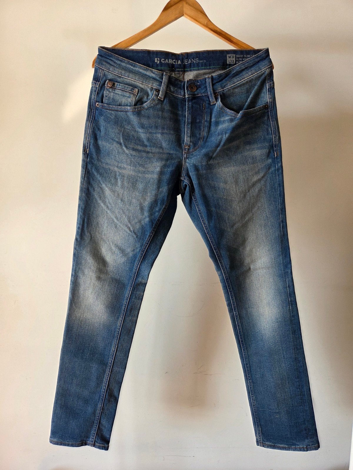 Garcia Jeans, Kleding | Heren, Spijkerbroeken en Jeans, W32 (confectie 46) of kleiner, Ophalen of Verzenden, Zo goed als nieuw