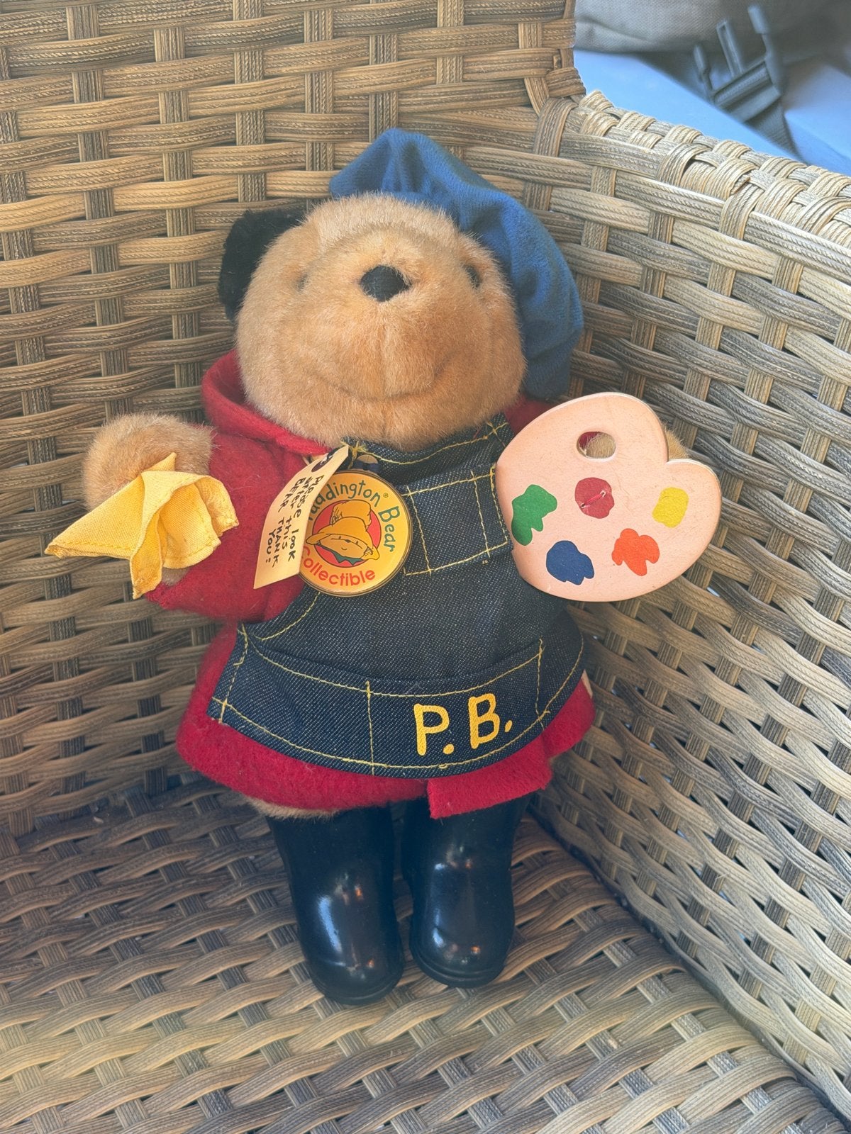 Paddington Beer Collectible Knuffel met Schildersezel, Overige merken, Overige karakters, Beer, Ophalen of Verzenden