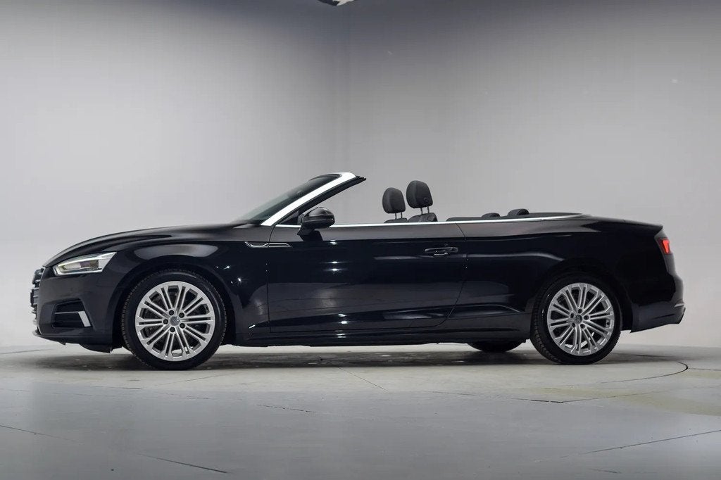 Audi A5 CABRIOLET 2.0 TFSI MHEV Sport Pro Line Plus [ Virtua, Auto's, Gebruikt, 4 stoelen, Zwart, Lichtsensor