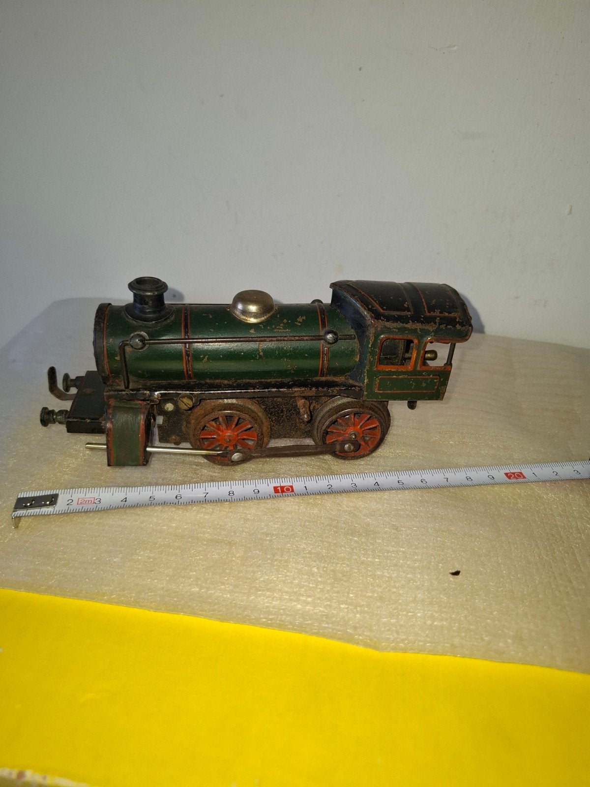 Oude trein nakijken zie de foto's, Overige merken, Gebruikt, Ophalen of Verzenden, Gelijkstroom