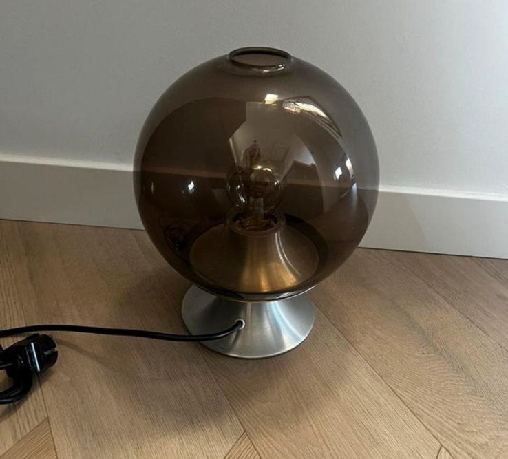 Raak Amsterdam design tafellamp "Droomeiland", Huis en Inrichting, Ophalen of Verzenden, Zo goed als nieuw, Glas, Minder dan 50 cm