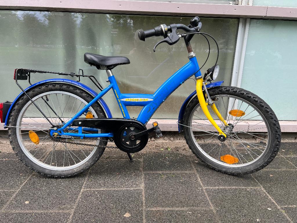 Jongens/Meisjesfiets 20 inch, Fietsen en Brommers, Fietsen | Kinderfietsjes, Ophalen, Gebruikt, Terugtraprem, 20 inch of meer