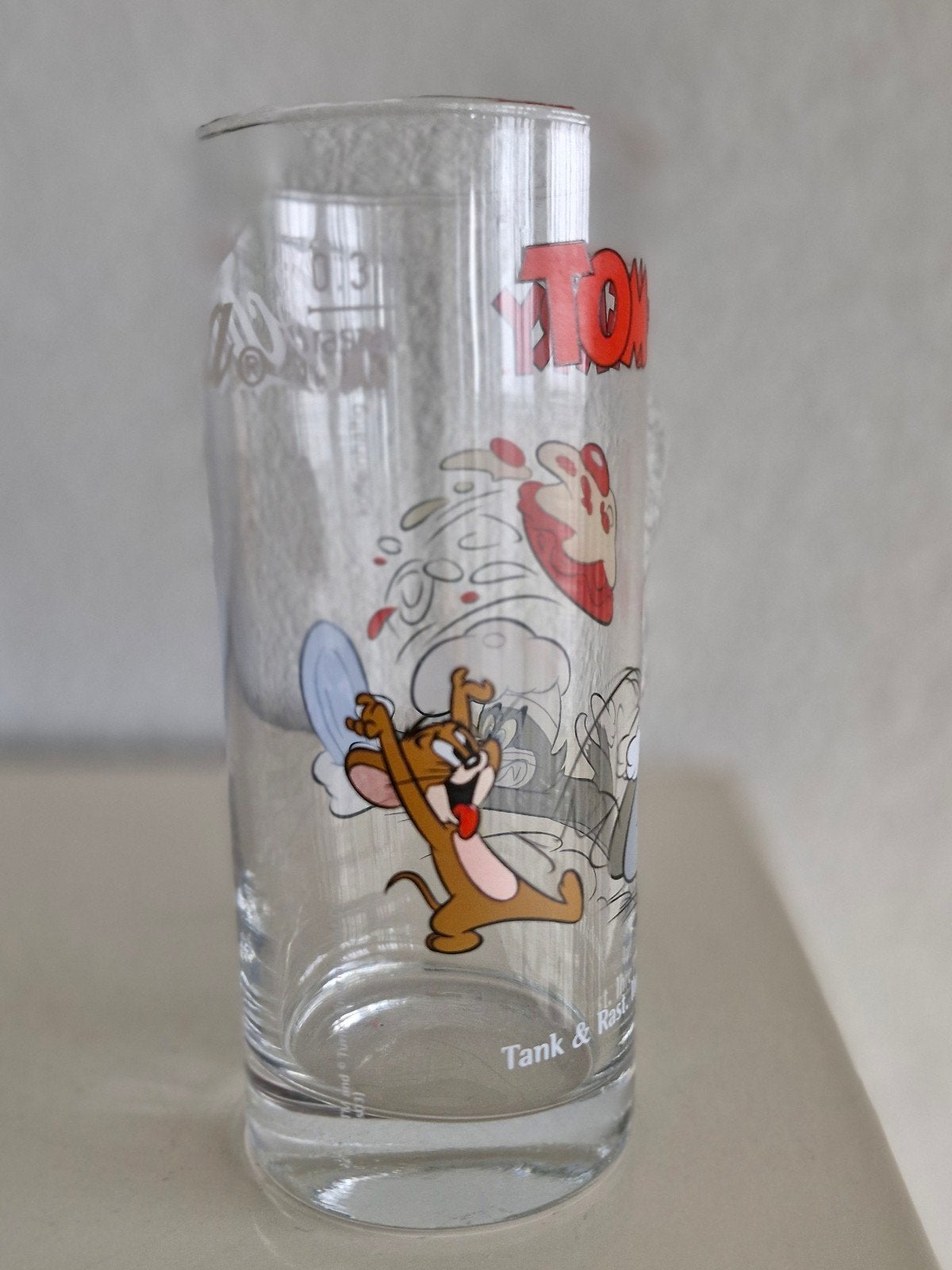 Glas Coca Cola Tom & Jerry, Ophalen of Verzenden, Zo goed als nieuw, Frisdrankglas