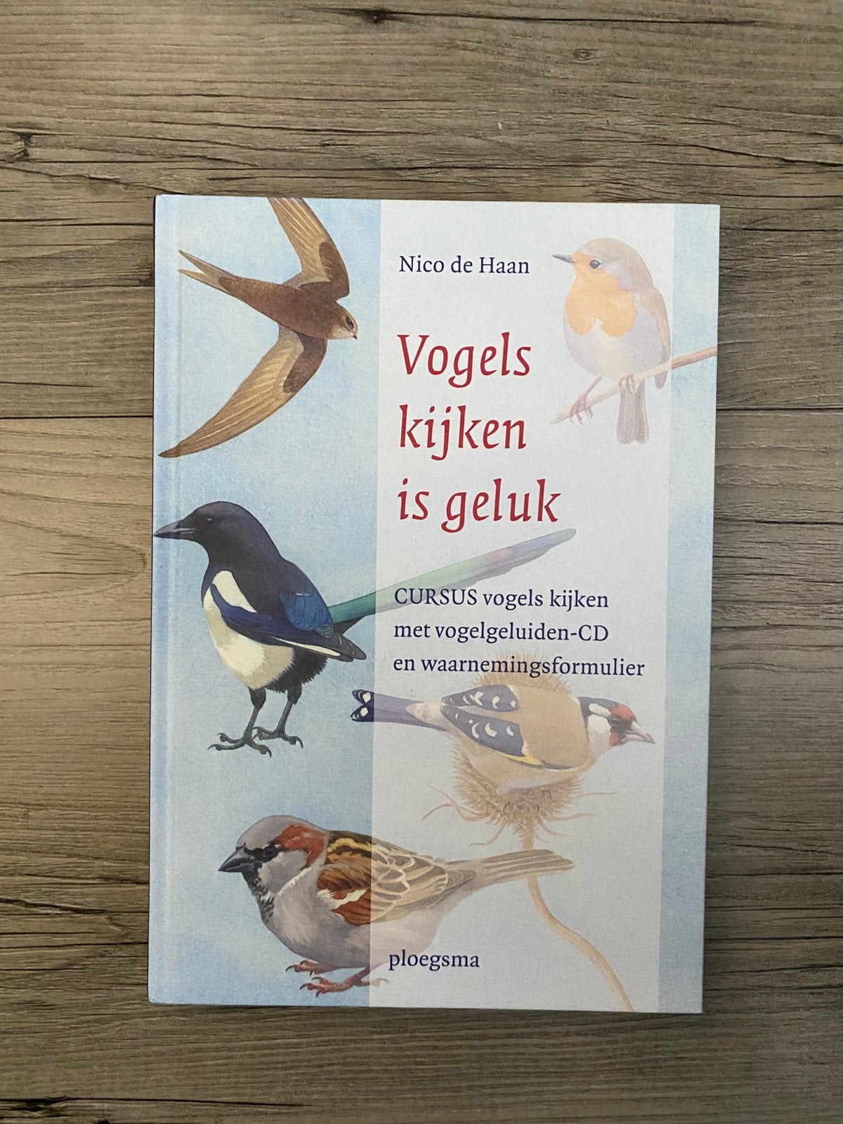 Vogels kijken is geluk - Nico de Haan, Ophalen, Zo goed als nieuw, Vogels