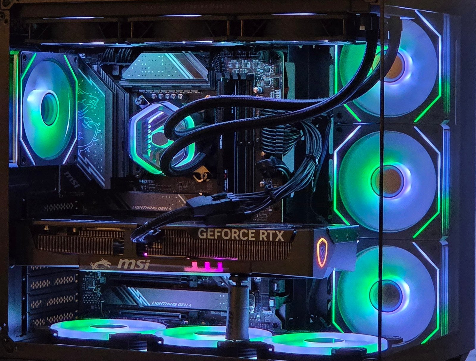 Gaming  MSI  DDR5, Computers en Software, 32 GB, Ophalen of Verzenden, Zo goed als nieuw, HDD