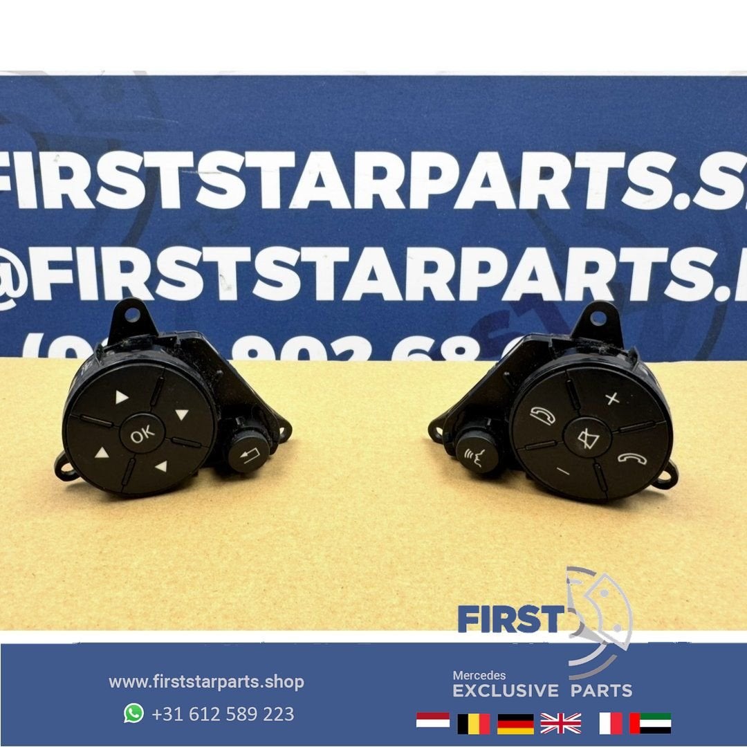 Mercedes STUURKNOPPEN SET W204 W212 W169 W245 W209 W219 W463, Auto-onderdelen, Dashboard en Schakelaars, Gebruikt, -, Ophalen of Verzenden