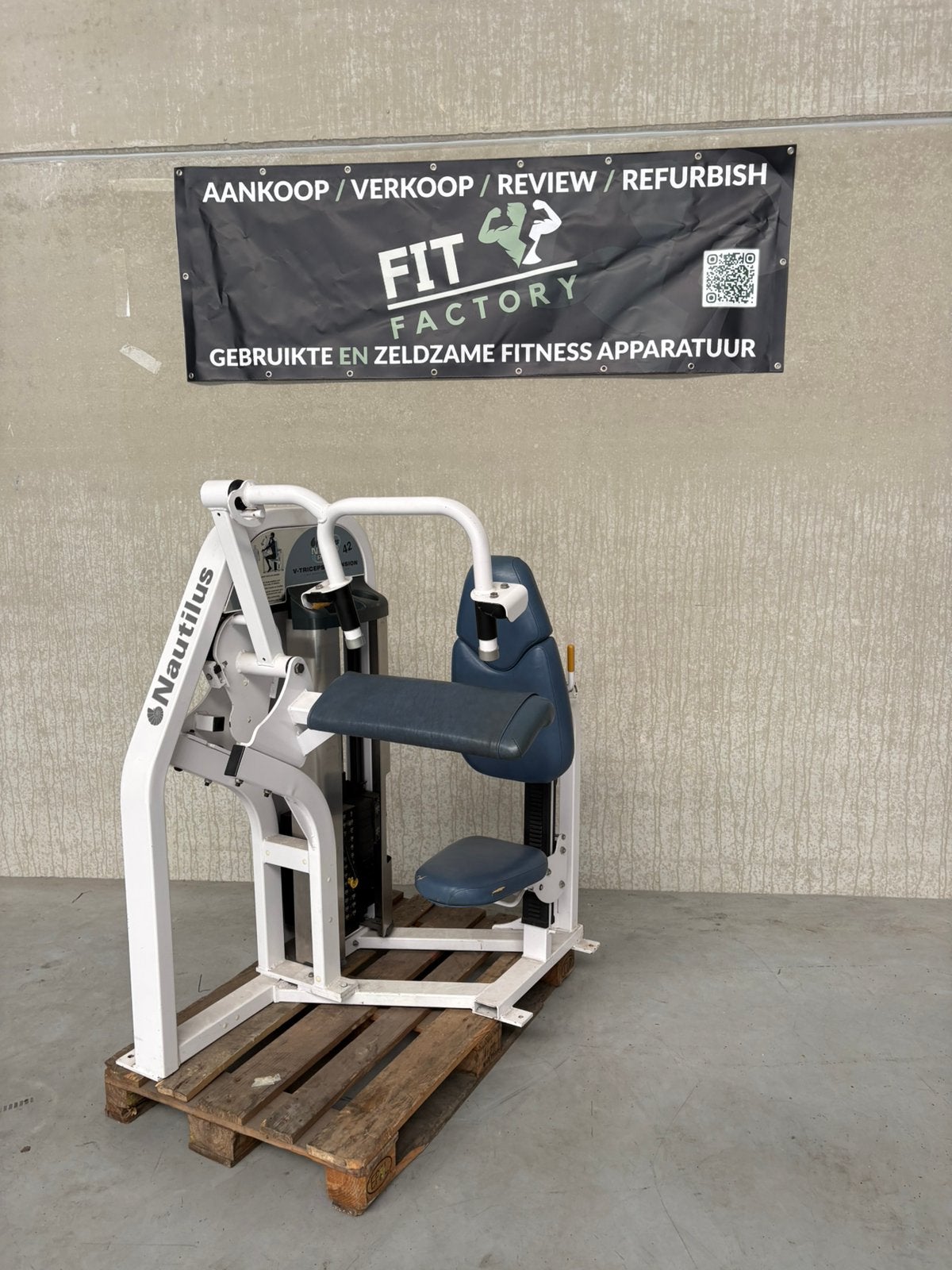 Nautilus Nitro Plus triceps extension, Ophalen, Zo goed als nieuw, Overige typen