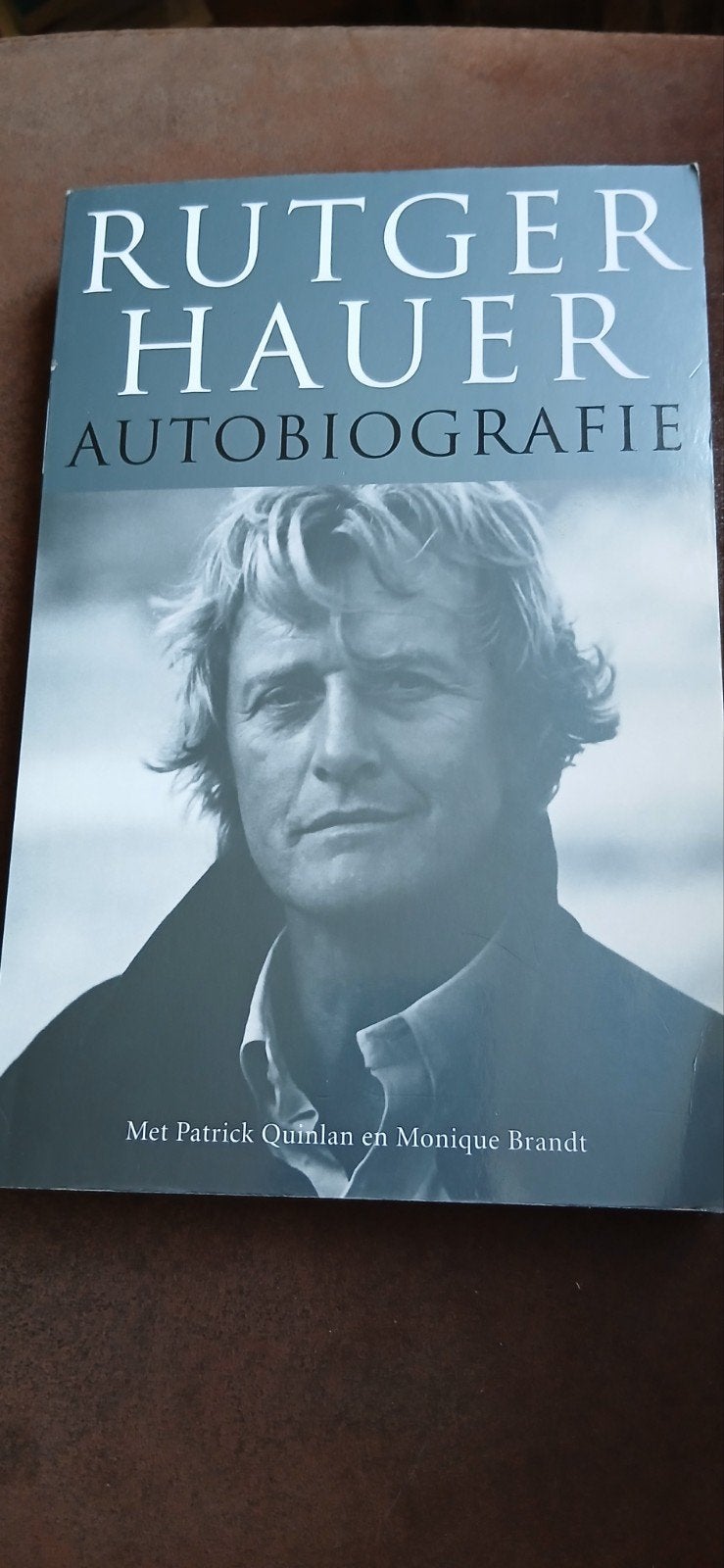Rutger Hauer autobiografie, Ophalen, Zo goed als nieuw, Monique Brandt; Rutger Hauer; Patrick Quinlan