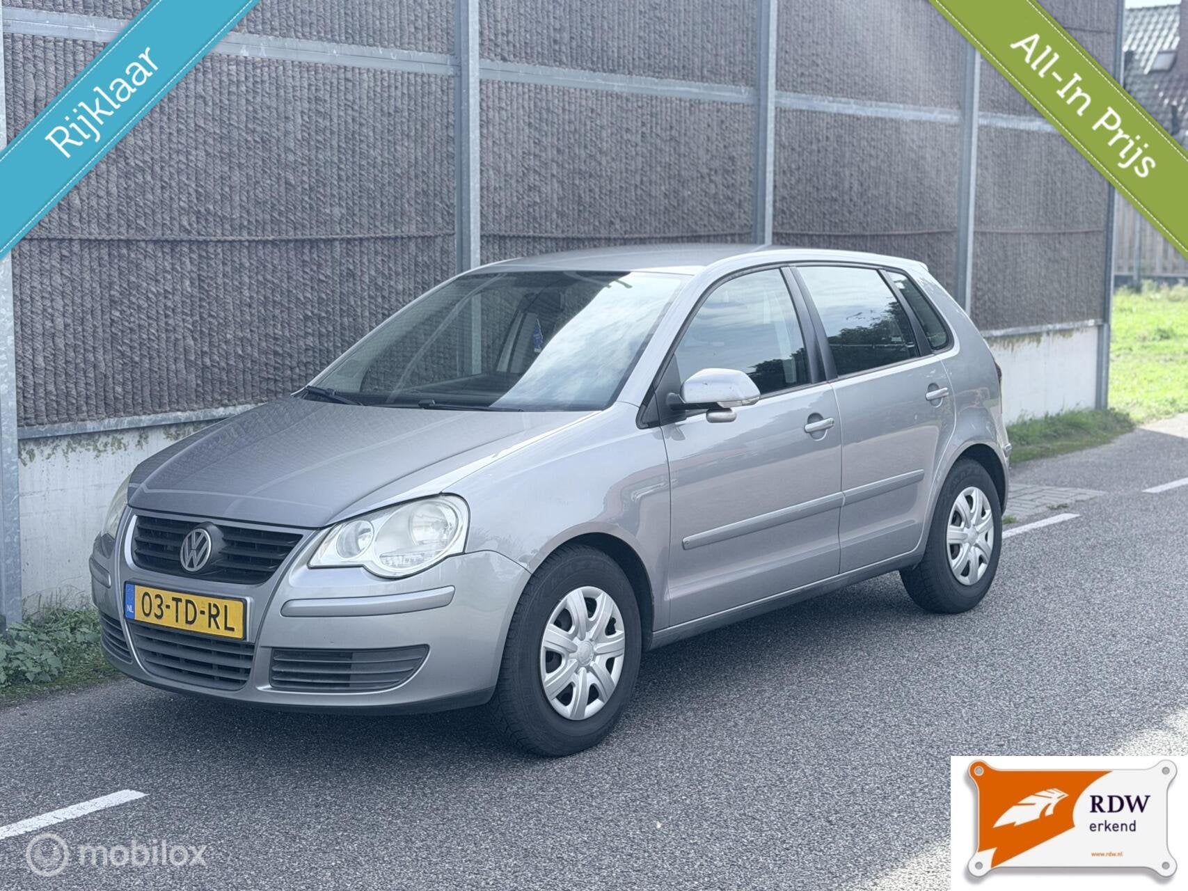 Volkswagen Polo 1.4-16V Optive NAP/APK/INRUILKOOPJE/ELEK PAK, Voorwielaandrijving, 15 km/l, 4 cilinders, Bedrijf