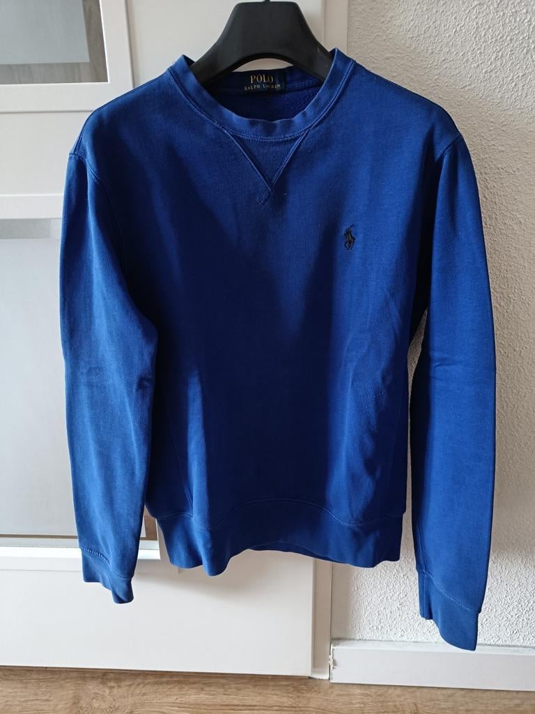 Blauwe Ralph Lauren trui maat 164/170, Ophalen of Verzenden, Zo goed als nieuw, Jongen, Trui of Vest