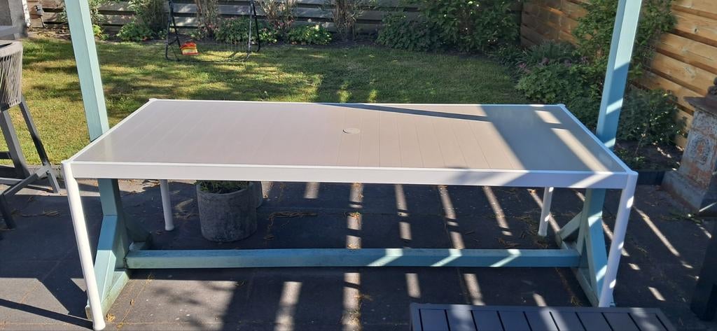 Tuintafel 210x88, Tuin en Terras, Ligbedden, Ophalen, Zo goed als nieuw, Kunststof