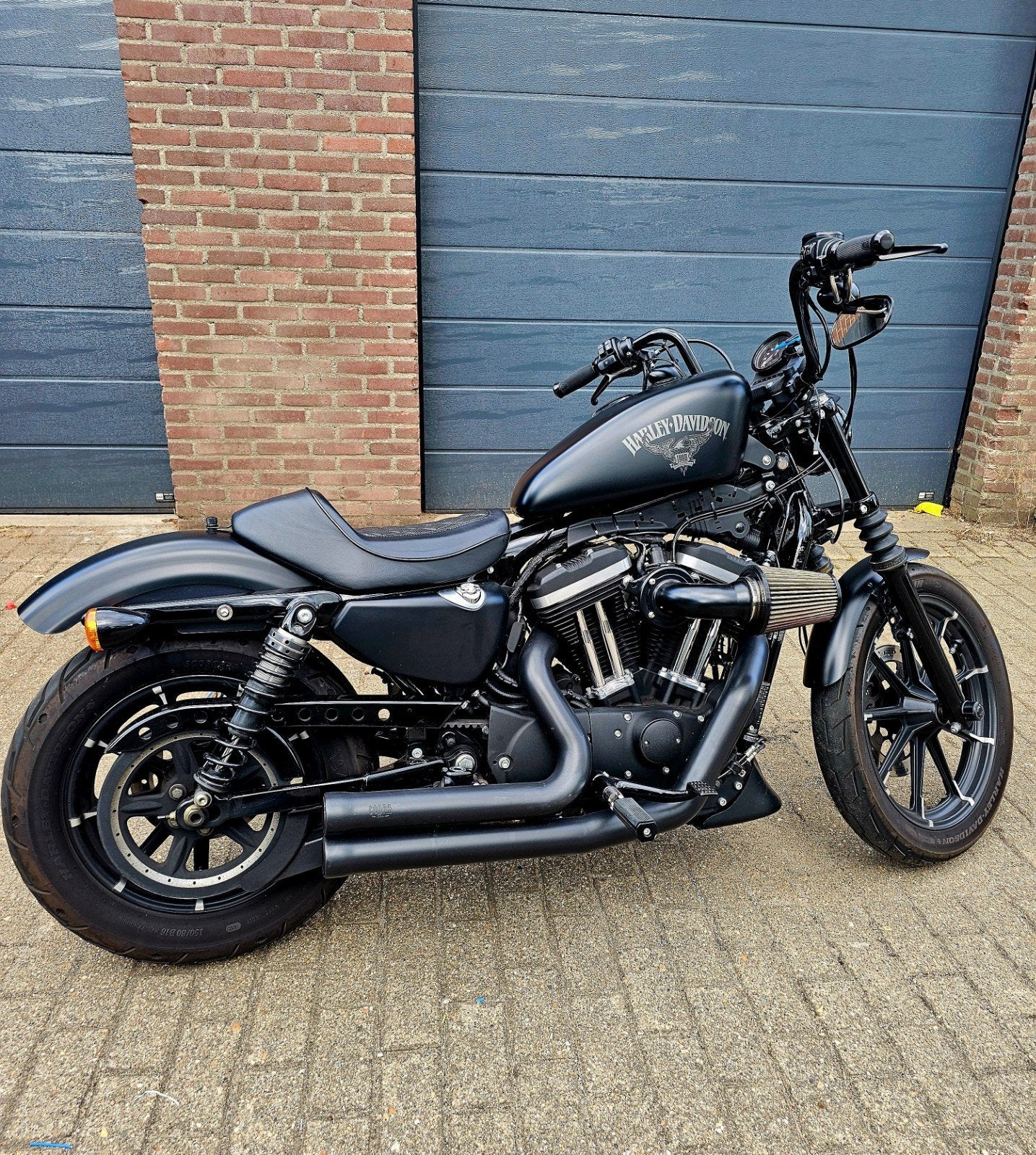 Harley-Davidson Sportster 883 BlackHarley-Davidson Sportster, 2 cilinders, Chopper, Particulier, Meer dan 35 kW