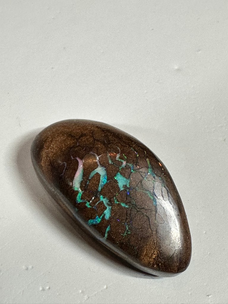 Boulder opaal Australie, Ophalen of Verzenden, Mineraal