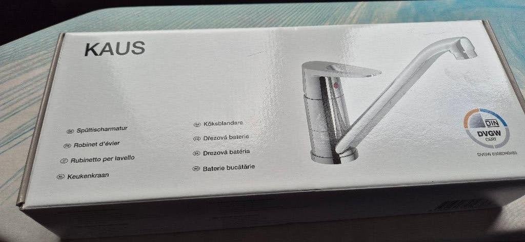 Kaus Keukenmengkraan, Ophalen, Zo goed als nieuw, Chroom, Kraan