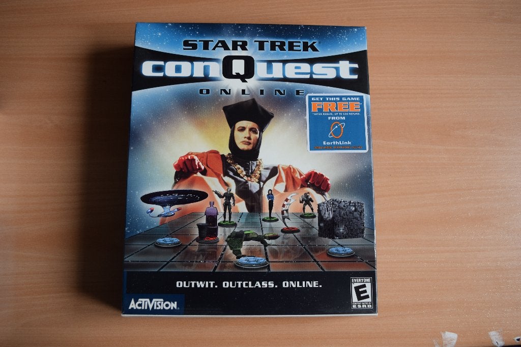 Star Trek: ConQuest Online Big Box (2000) - Compleet PC, Online, 1 speler, Ophalen of Verzenden, Zo goed als nieuw