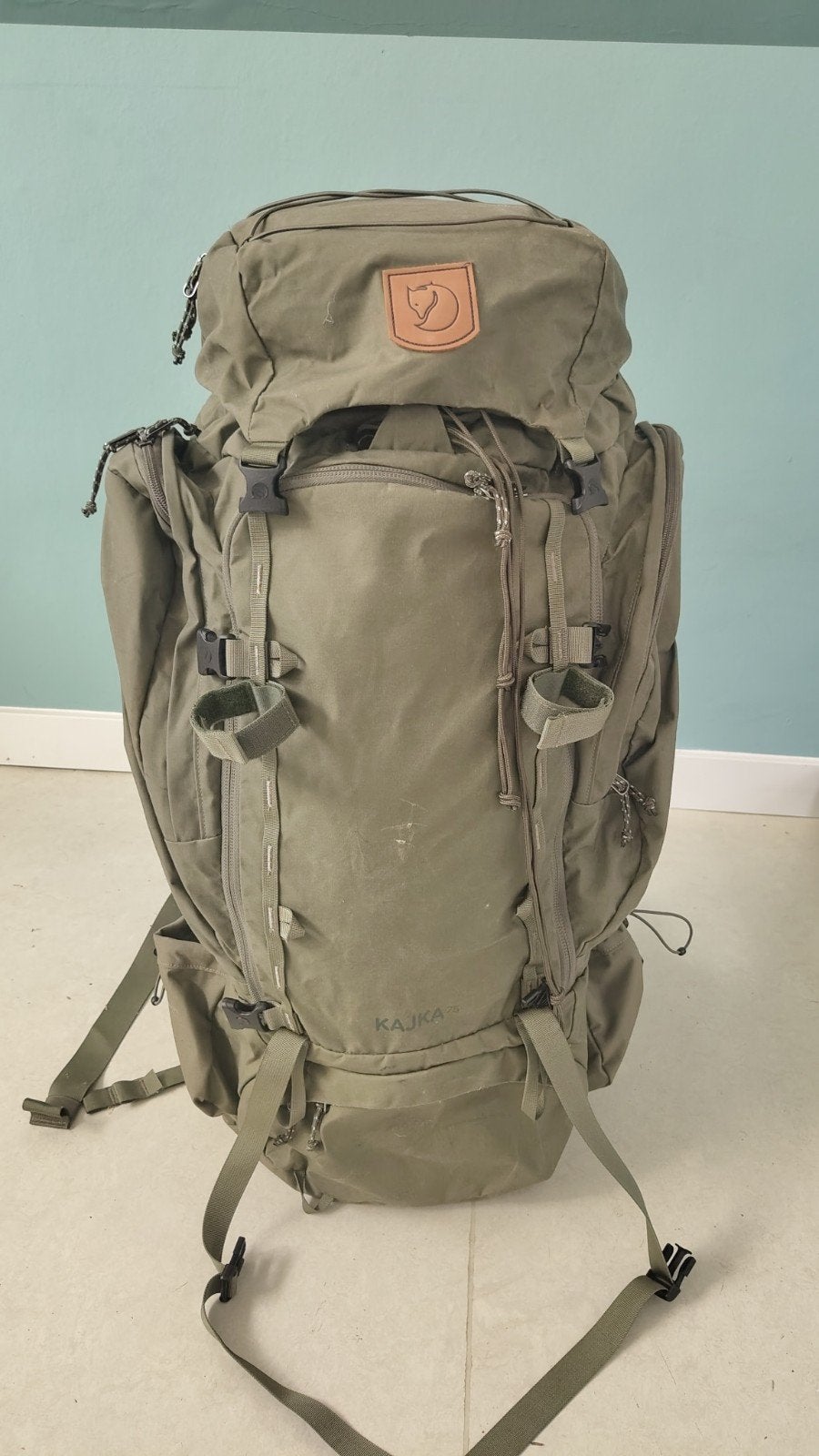 Fjällräven Kajka 75 Trekking Rugzak - Zo goed als nieuw, Ophalen of Verzenden, Zo goed als nieuw, Rugzak