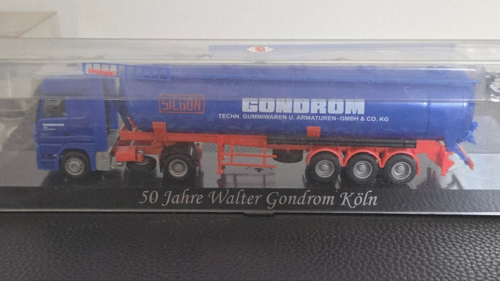 Gondrom Silo Vrachtwagen Model - 50 Jaar Jubileum, Overige merken, 1:32 tot 1:50, Nieuw, Ophalen of Verzenden