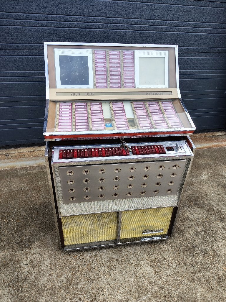 Rowe-AMi JBM/ Tropicana (1963) jukebox /opknapper !!, Verzamelen, Ophalen, Gebruikt, 1950 tot 1960, Seeburg