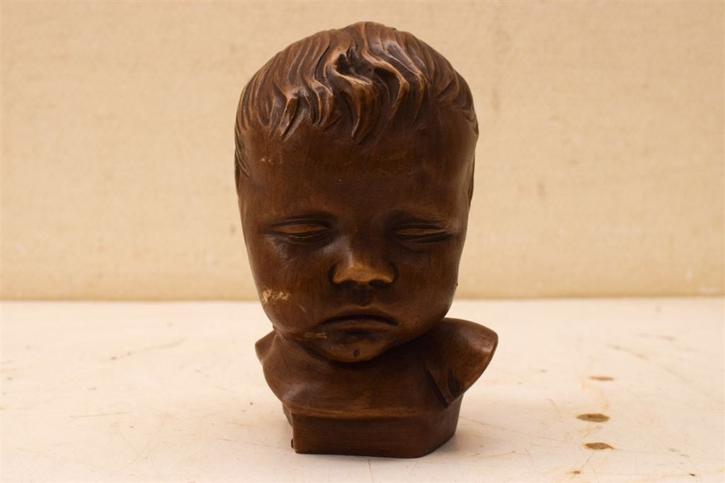 Kinderhoofdje Buste van kind 49965, Ophalen of Verzenden, Gebruikt