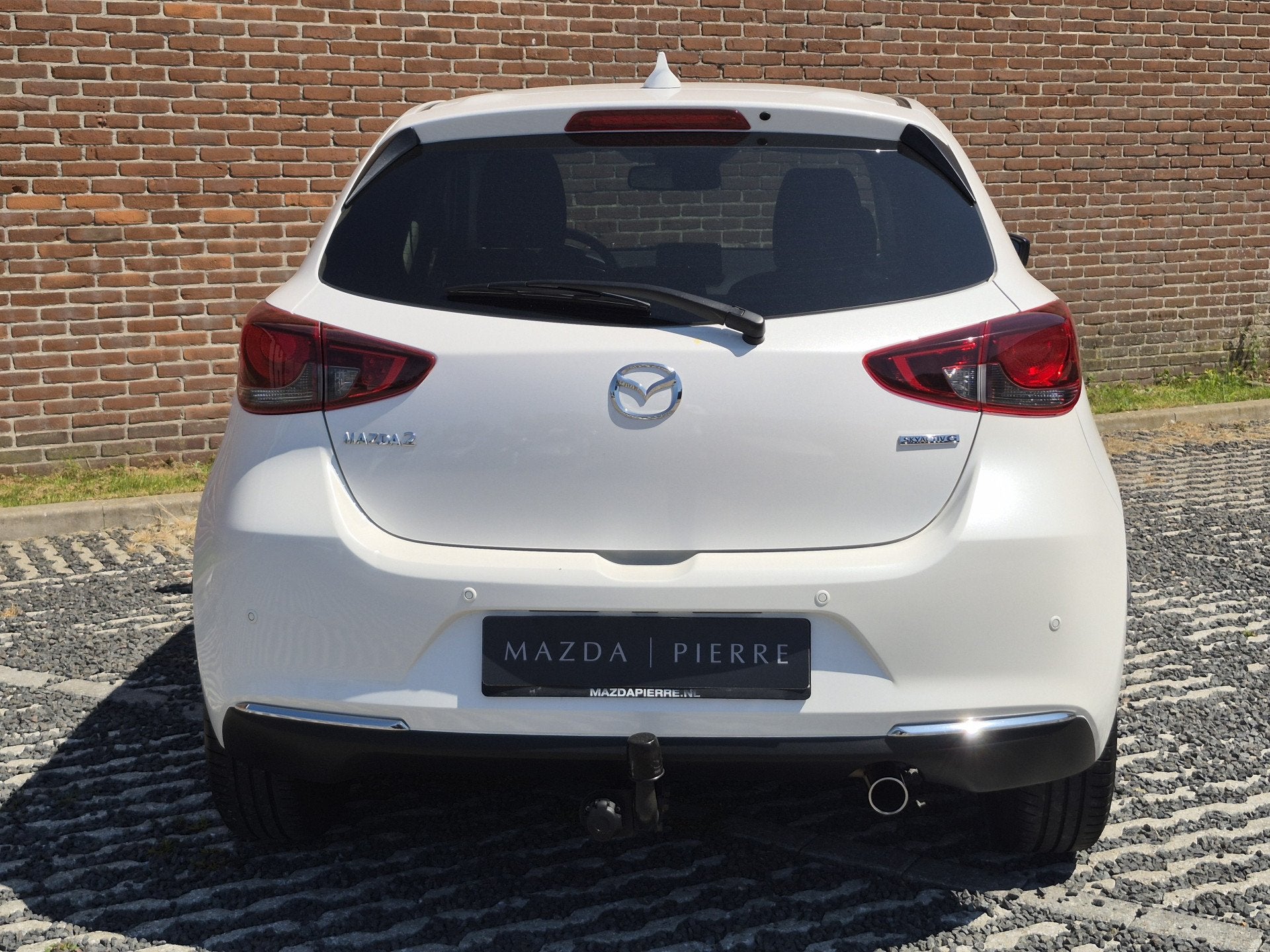 Mazda 2 1.5 Skyactiv-G 90 Luxury | CLIMATE CONTROL | CRUISE, Auto's, Voorwielaandrijving, Stof, 4 cilinders, Wit