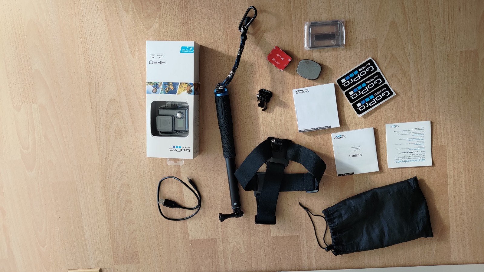 GoproHero+ accesoires, Ophalen of Verzenden, Gebruikt, Overige merken