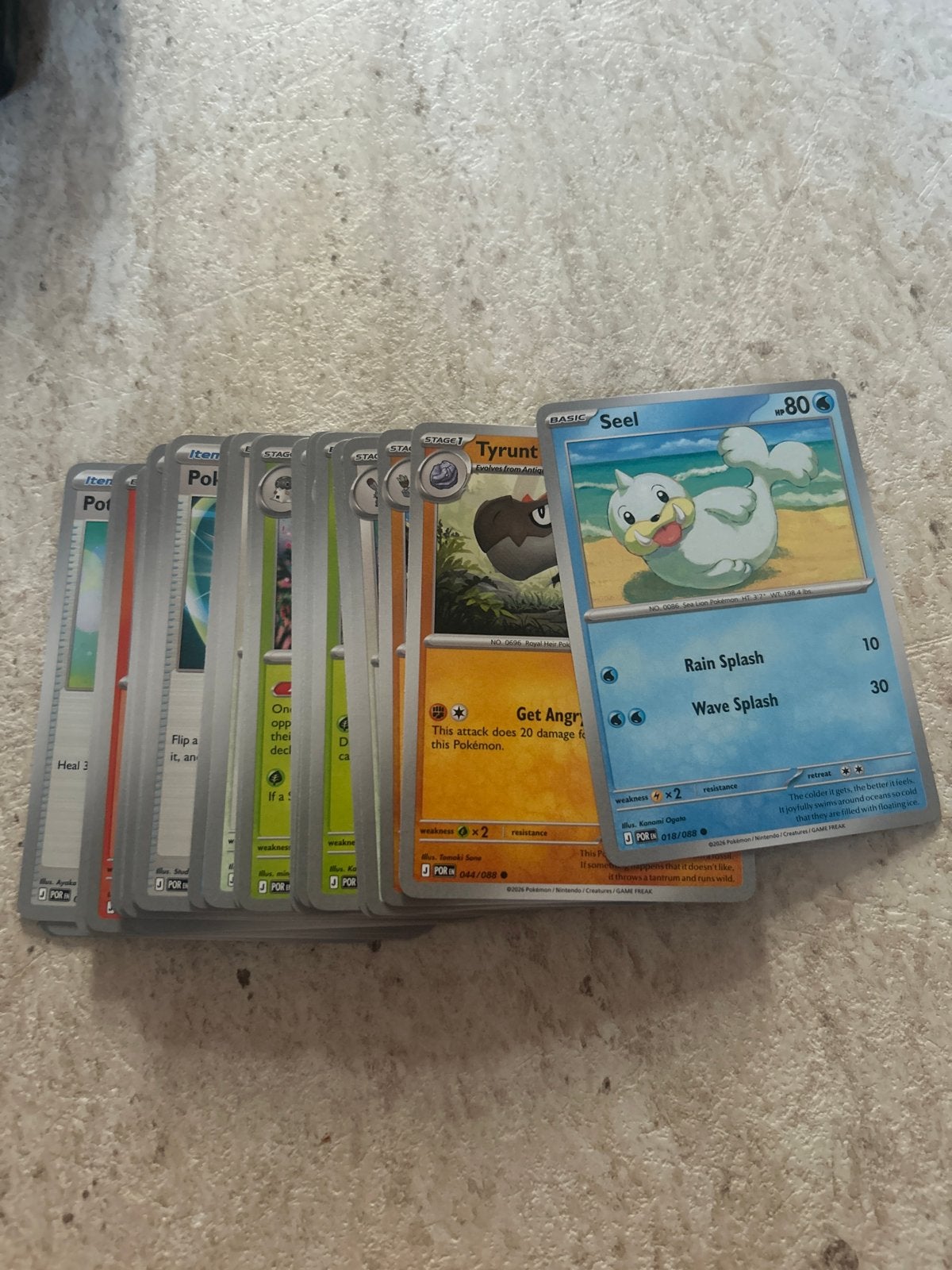 32 Pokémon bulk kaarten perfect order geen dubbele, Ophalen of Verzenden, Zo goed als nieuw, Meerdere kaarten