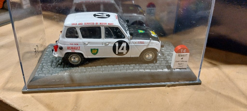 Renault 4 R4 R4L rallye East African safari 1962, Hobby en Vrije tijd, Ophalen of Verzenden, Nieuw, Auto, Overige merken