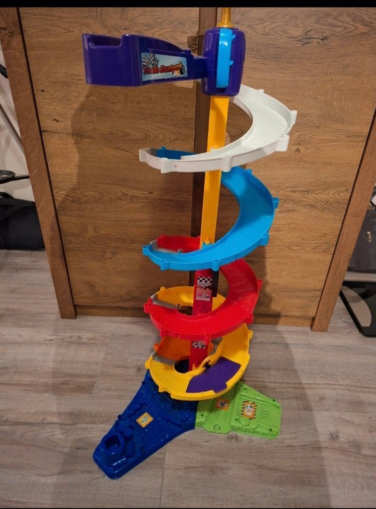 Vtech toet toet autobaan, Ophalen, Zo goed als nieuw, 2 tot 4 jaar