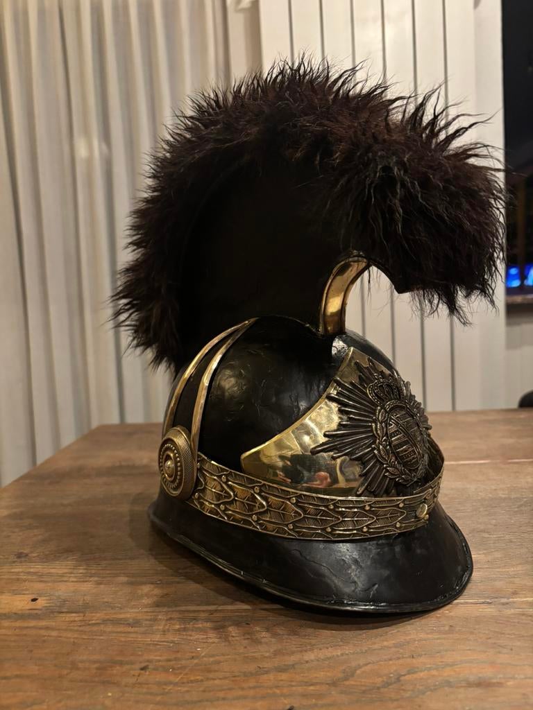 Raupenhelm Sachsen, Verzamelen, Militaria | Algemeen, Landmacht, Helm of Baret, Duitsland, Ophalen of Verzenden