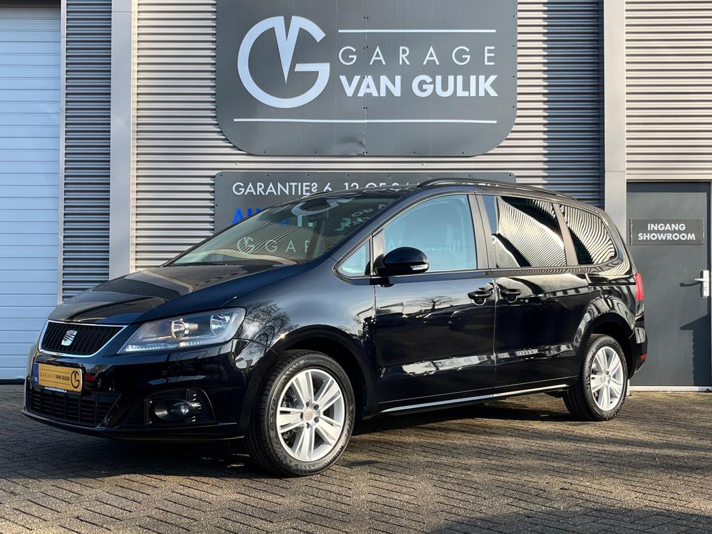 SEAT Alhambra 1.4 TSI Style 150PK 7Pers. Navi,Clima,Cruise,I, Auto's, Voorwielaandrijving, Stof, Beige, 4 cilinders