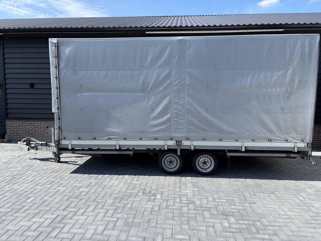 Huifaanhanger aanhangwagen Plateauwagen Huifaanhangwagen, Gebruikt