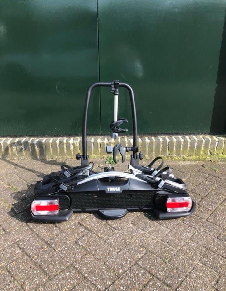 Thule VeloCompact 925 fietsendrager voor 2 fietsen, Auto diversen, Fietsendragers, Ophalen, 2 fietsen, Gebruikt, Trekhaakdrager