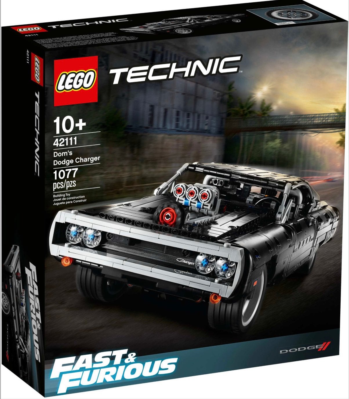 Lego fast and the furious Dom's Dodge Charger nieuw 42111, Kinderen en Baby's, Speelgoed | Duplo en Lego, Nieuw, Ophalen of Verzenden