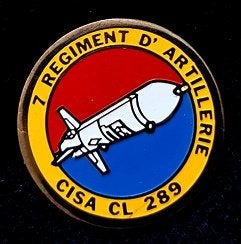 Regiment d'Artillerie Cisa CL 289 pin, Verzamelen, Militaria | Tweede Wereldoorlog, Verzenden, Luchtmacht, Nederland, Embleem of Badge