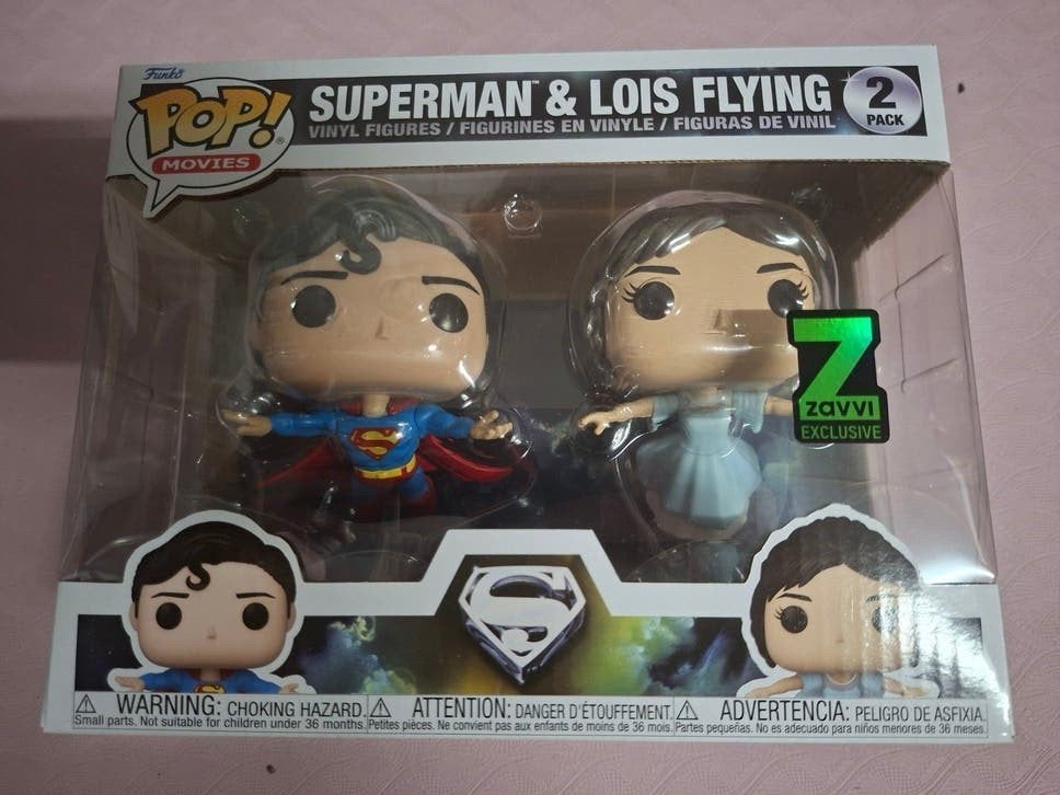 Funko Pop! Superman & Lois Flying 2-Pack - Zavvi Exclusive, Ophalen of Verzenden, Nieuw