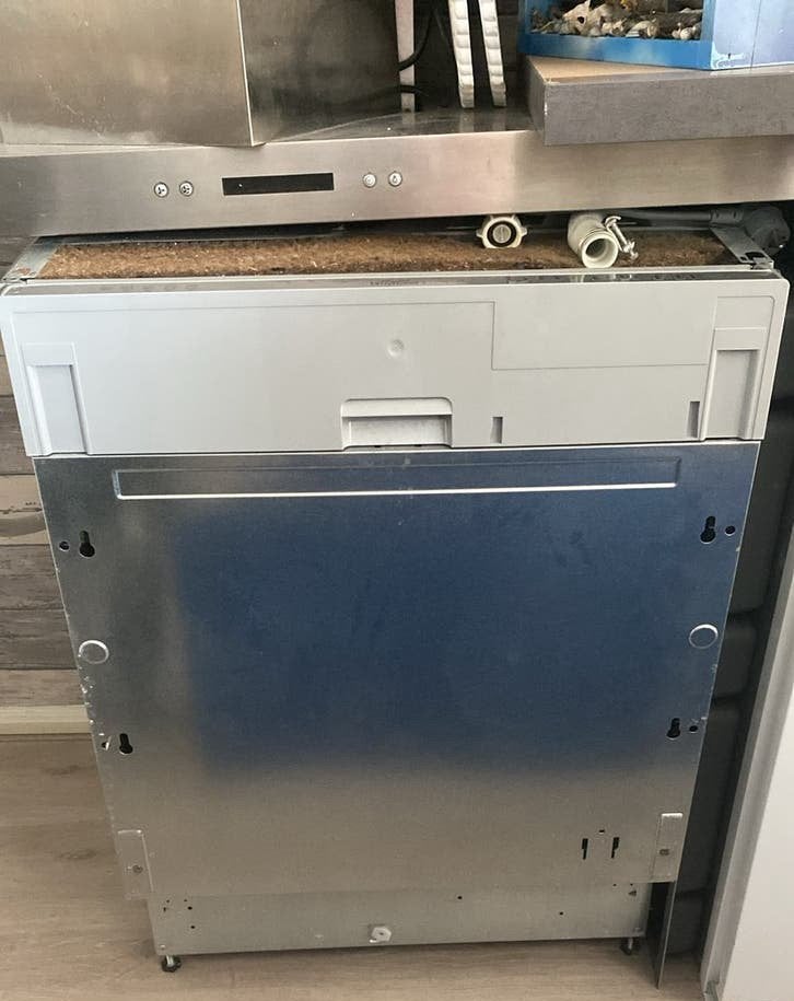 Bruynzeel Inbouw Vaatwasser, Ophalen, 60 cm of meer, Zo goed als nieuw, Inbouw