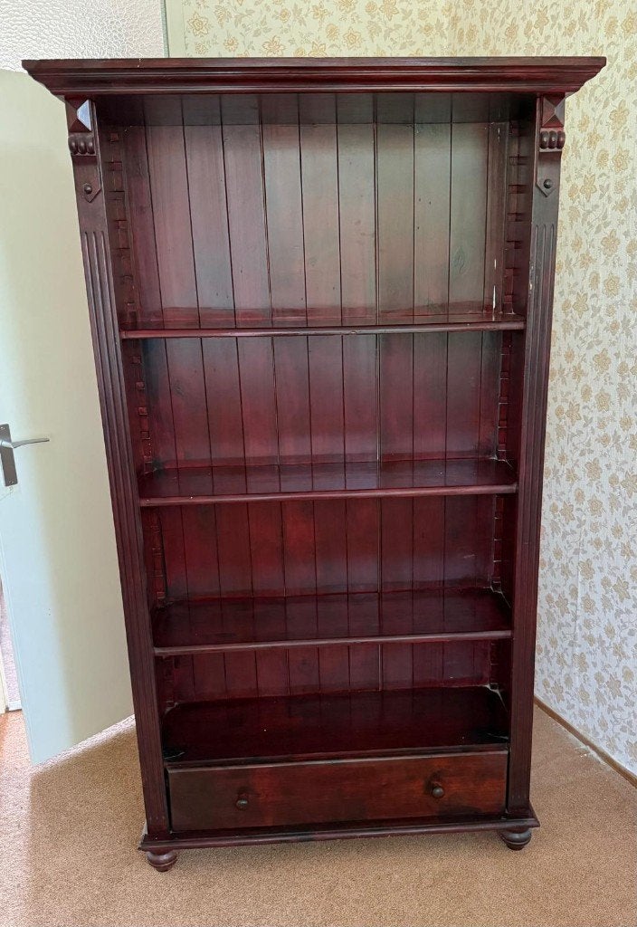 Boekenkast, Ophalen, Met plank(en), Gebruikt, 100 tot 150 cm