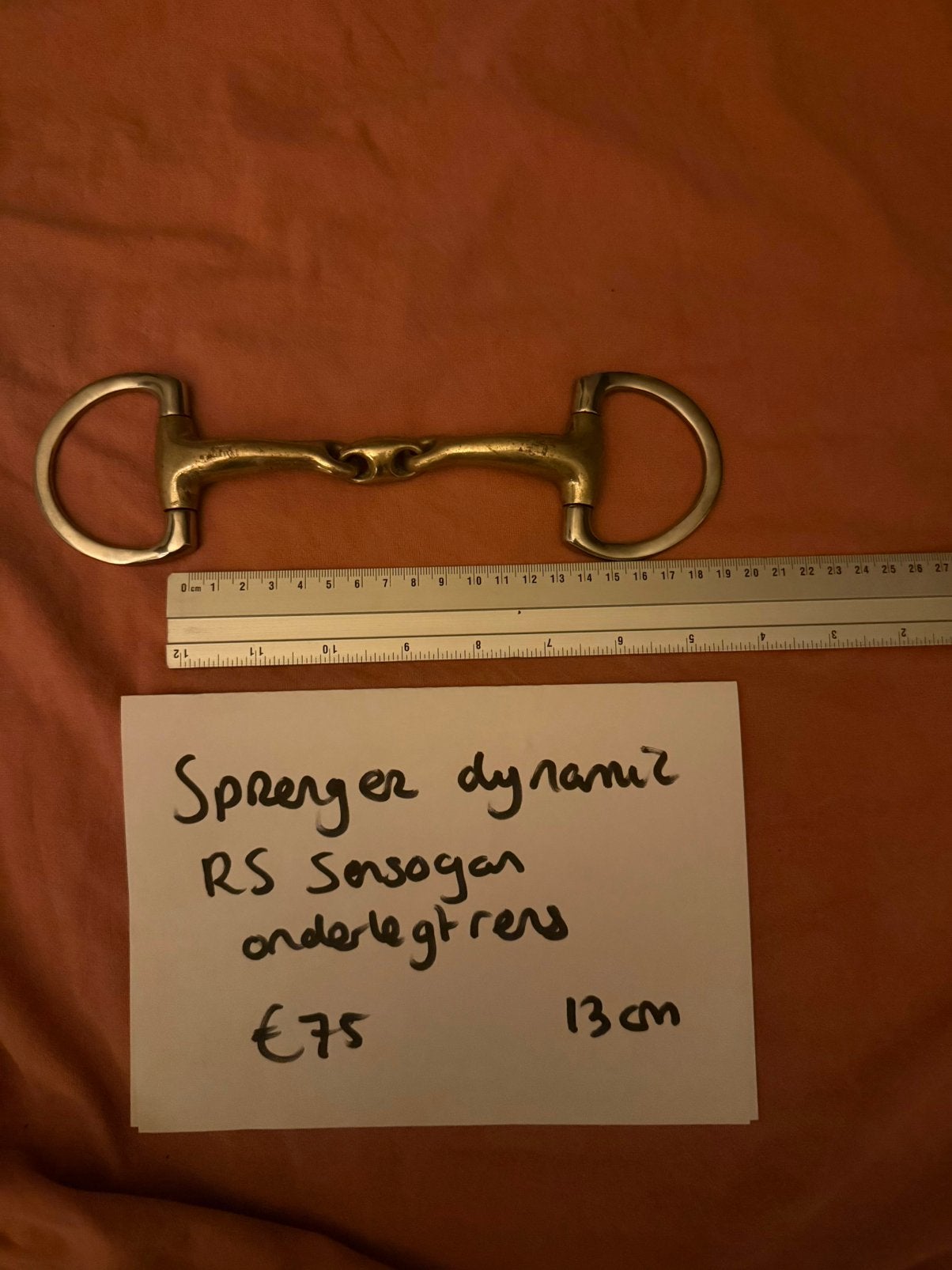Sprenger onderlegtrens 13 cm, Dieren en Toebehoren, Ophalen of Verzenden, Zo goed als nieuw, Sprenger