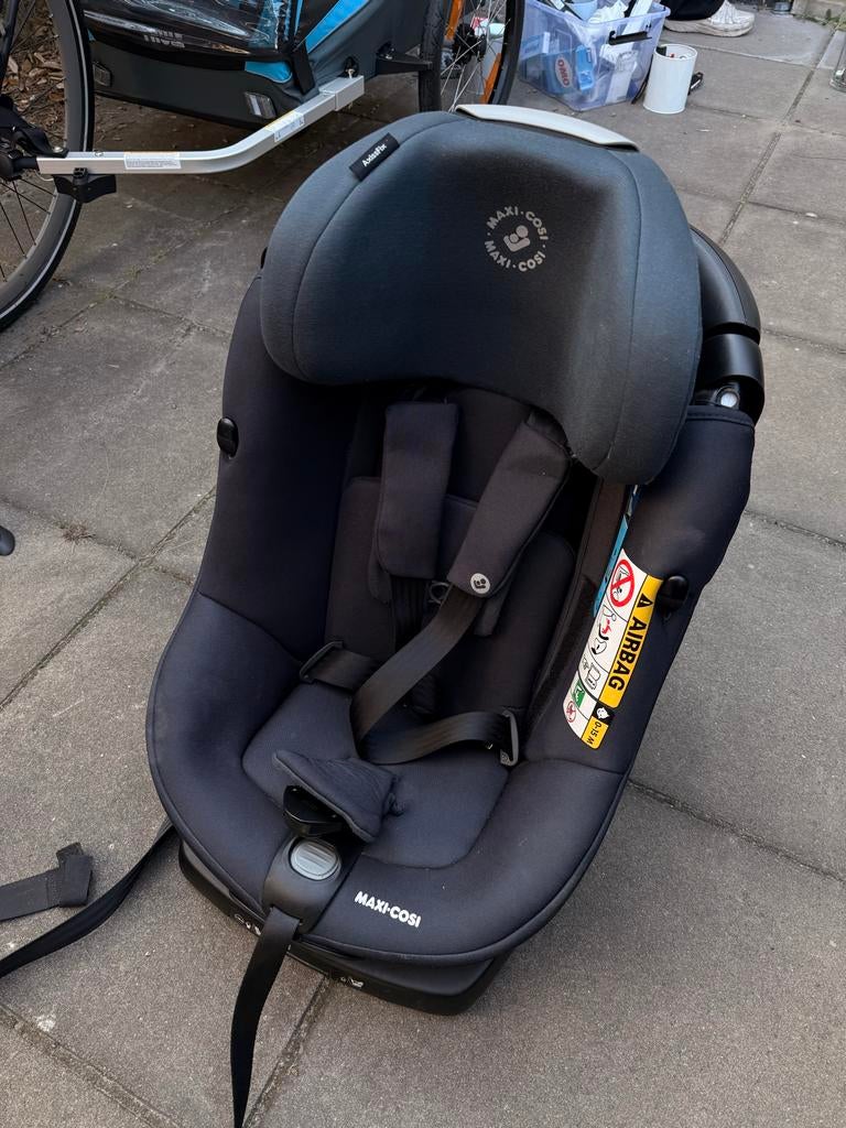 Maxi Cosi Axissfix Isofix 3 met top tether, Ophalen, 0 t/m 18 kg, Zo goed als nieuw, Isofix
