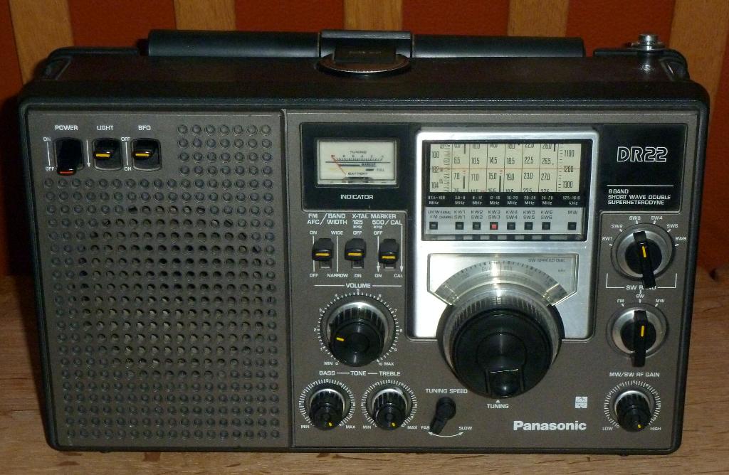 Panasonic DR22 Wereldontvanger, Audio, Tv en Foto, Radio's, Ophalen of Verzenden, Refurbished, Wereldontvanger