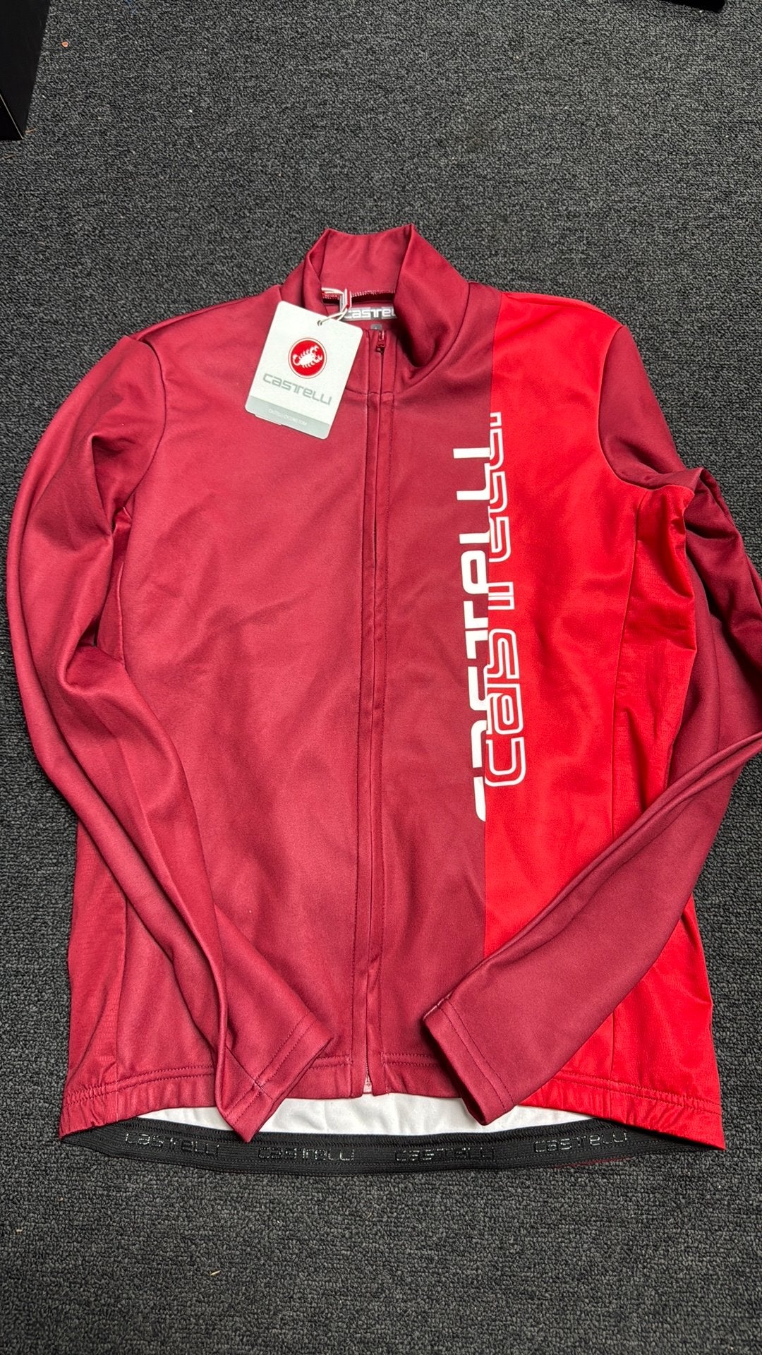 Castelli heren wielerjack nieuw maat L, Fietsen en Brommers, N, Nieuw, N, L