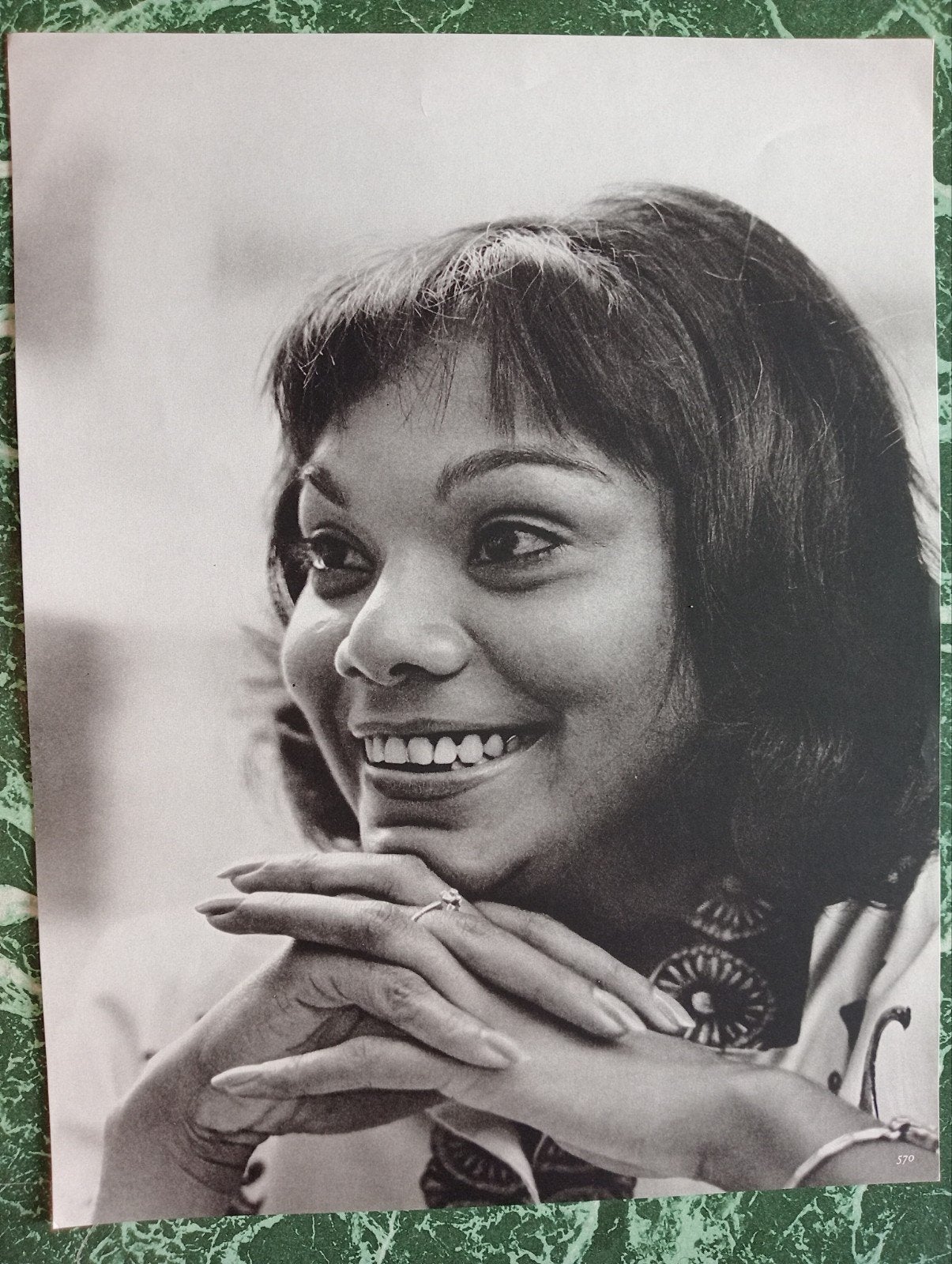 Fotogravure ca 1970 portret, Verzamelen, Ophalen of Verzenden, 1960 tot 1980, Overige onderwerpen