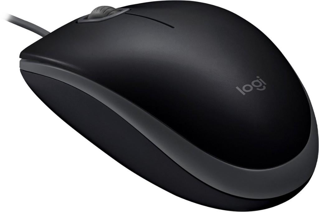 Logitech M110 Bedrade Silent Muis - Zwart