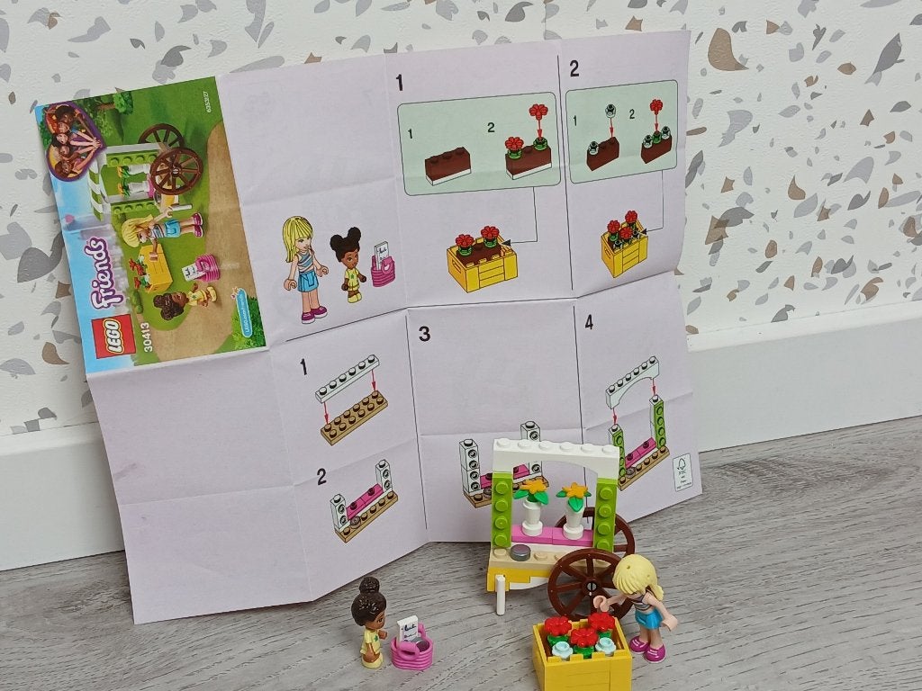 Lego Friends, 30413 Bloemenwagen, Lego, Friends, Ophalen of Verzenden, Zo goed als nieuw